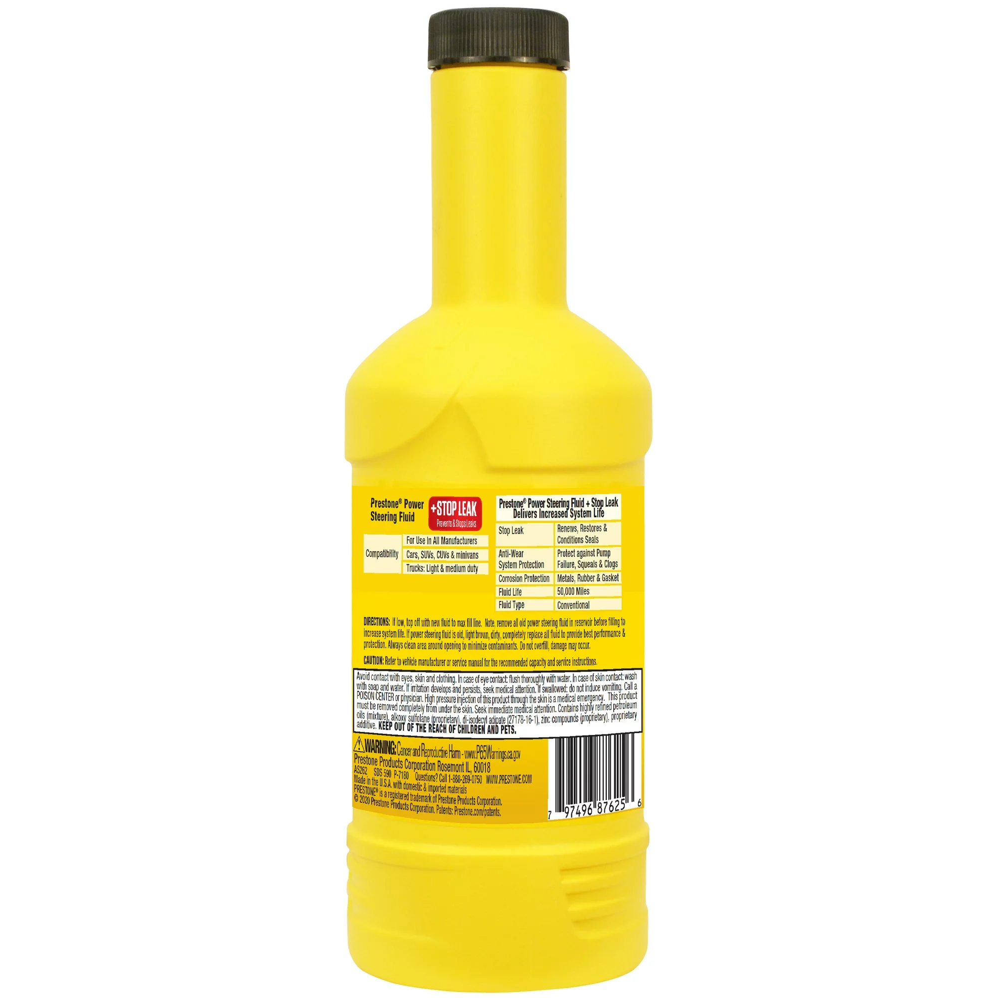 Shop Prestone Universal Power Steering Fluid 354ML AutofactorNG